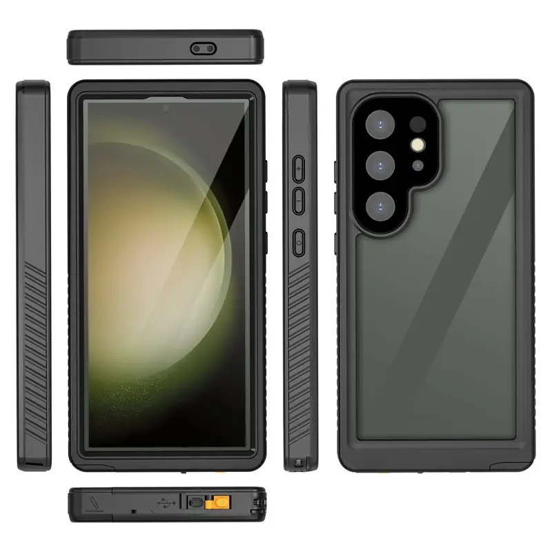 Plastic Waterproof Phone Case Outdoor Sports Drop-resistant Sealed Protective Cover