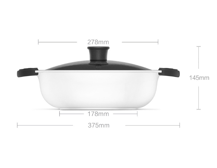 Integrated Casting Two-flavor Hot Pot — foto 2