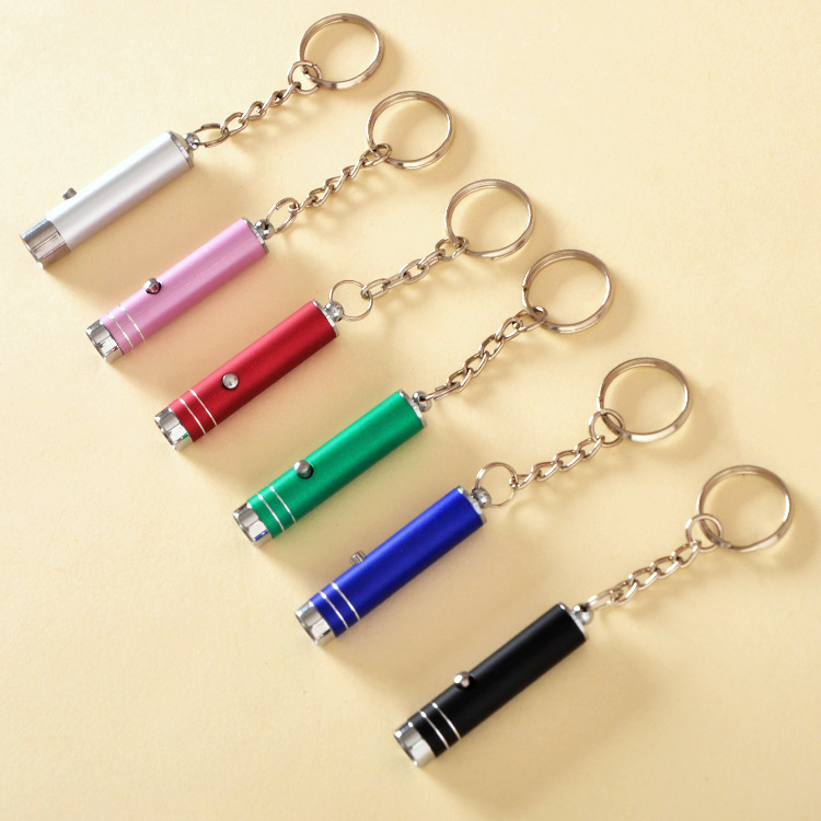 UV Money Detector LED Mini Keychain Flashlight