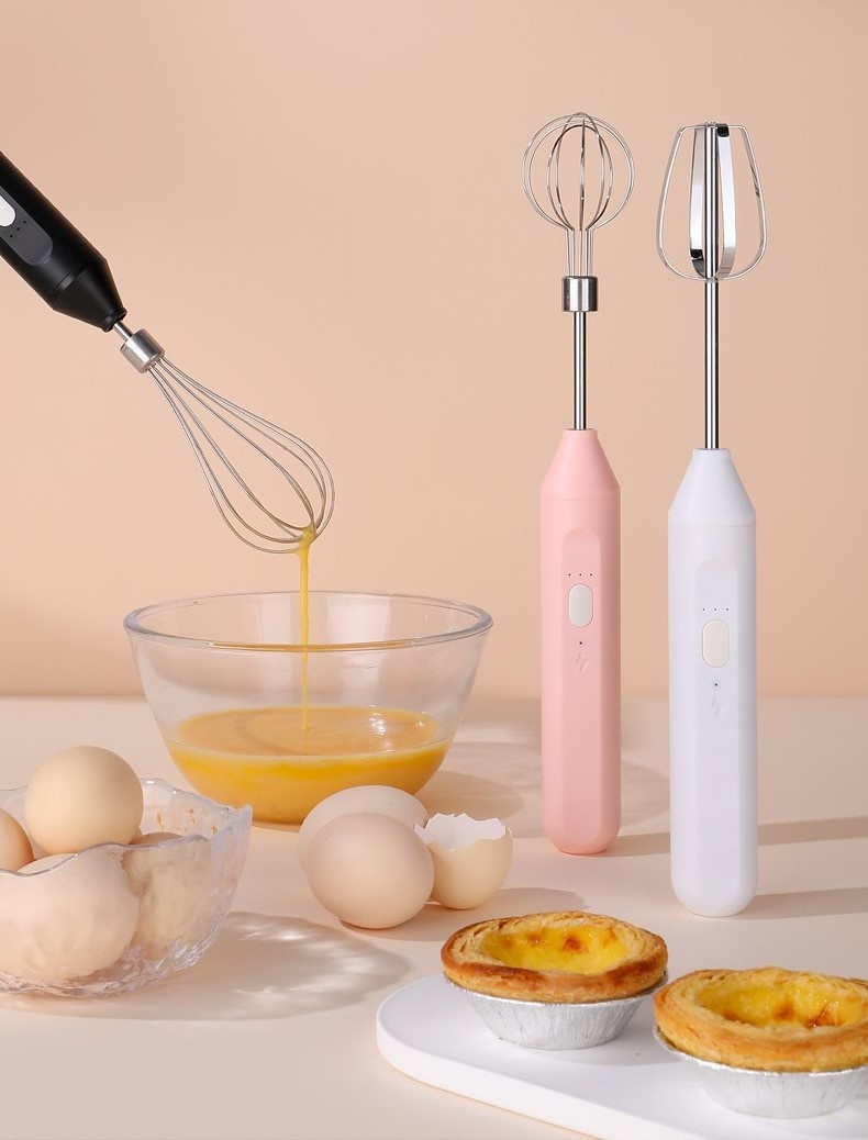 Handheld Electric Egg Beater For Home Baking Of Cakes — foto 10