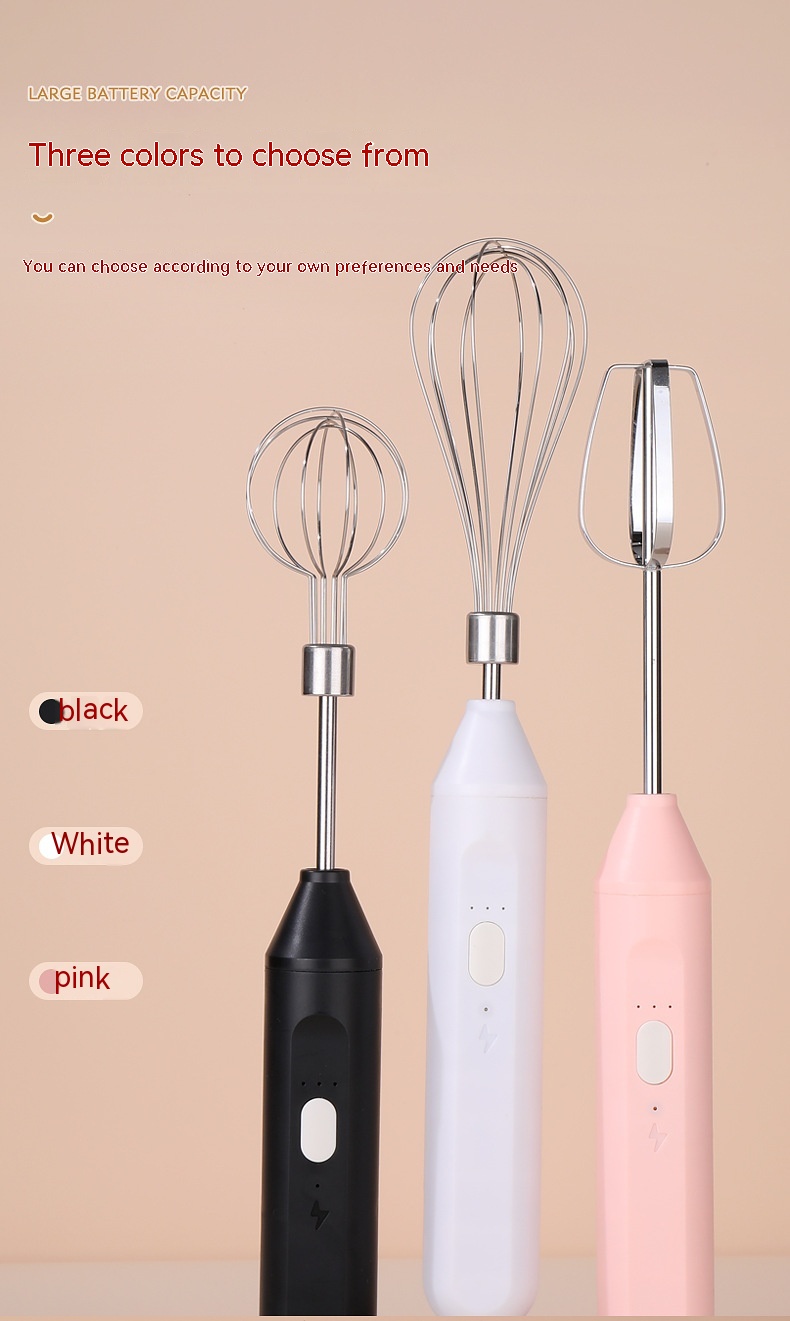 Handheld Electric Egg Beater For Home Baking Of Cakes — foto 5