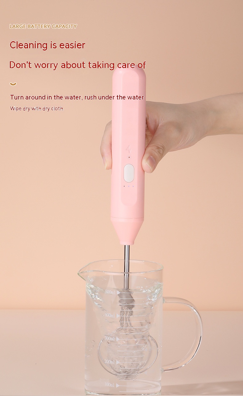 Handheld Electric Egg Beater For Home Baking Of Cakes — foto 11