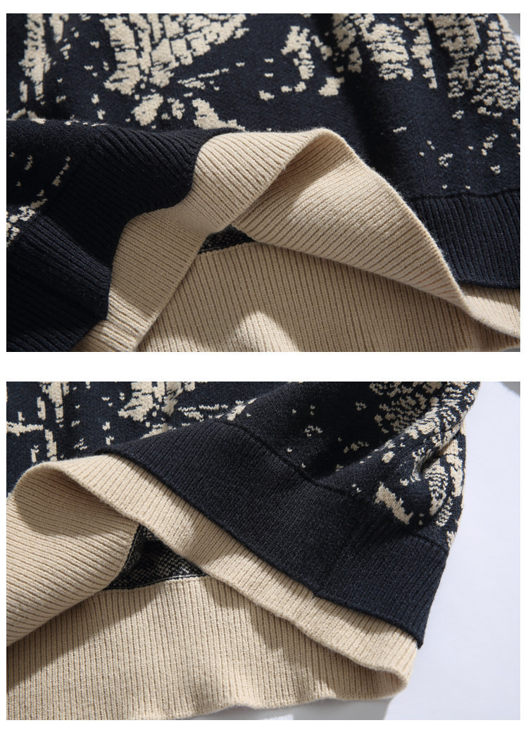 Men's Fashion Vintage Sweater Coat