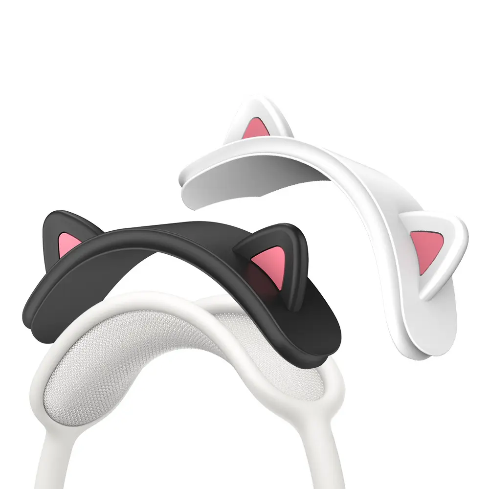 Wireless Bluetooth Headset Silicone Cat Ear Protective