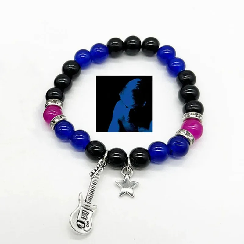 Hot Selling Beaded Love Heart Magnetic Bracelets For Men And Womencouple Elastic