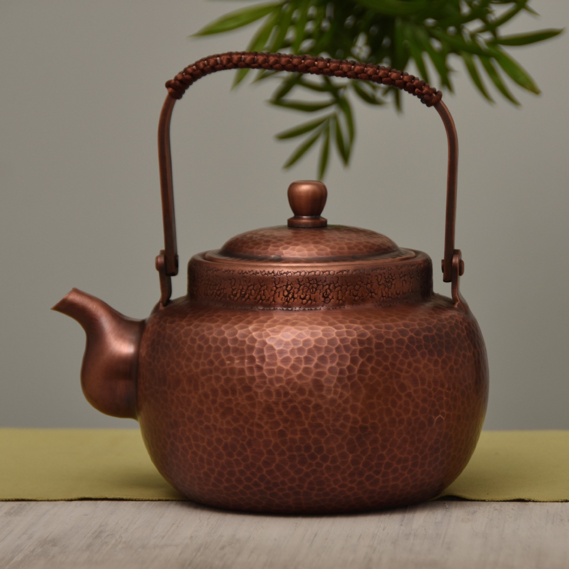 Title 3, 17 L Thick Pure Copper Boil Water Boil Teapot