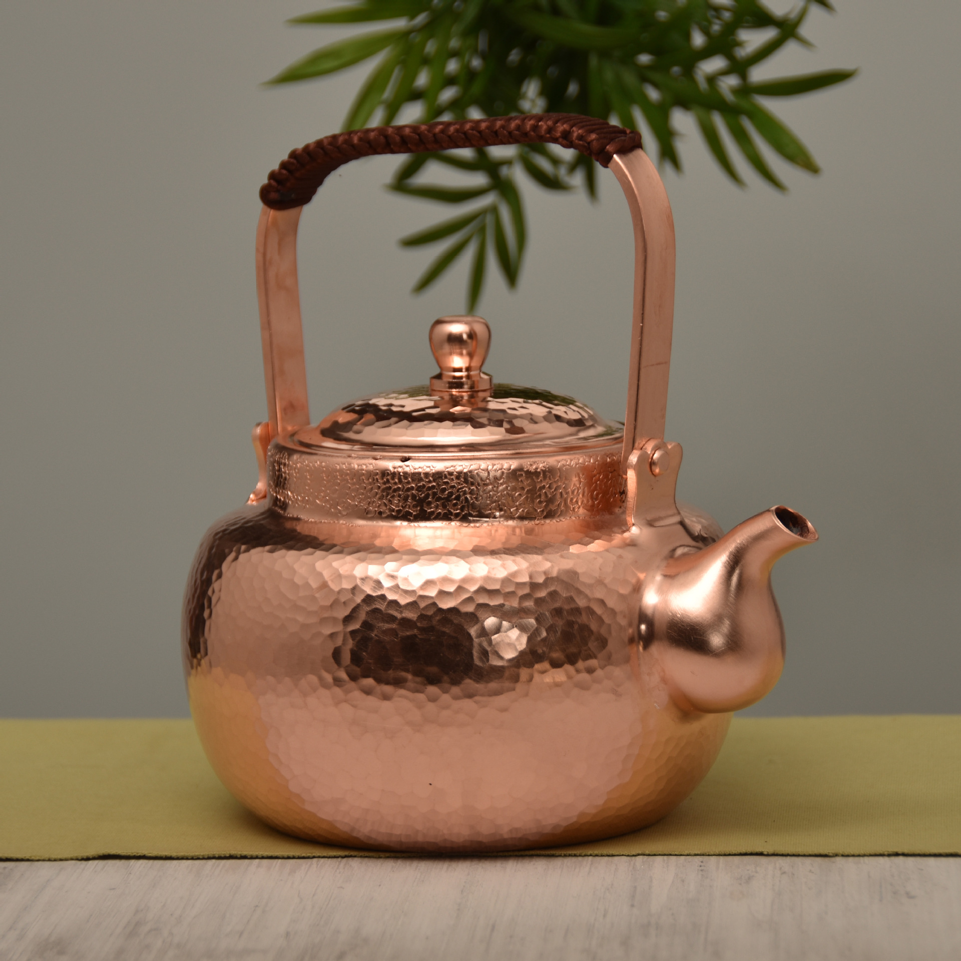 Title 4, 17 L Thick Pure Copper Boil Water Boil Teapot