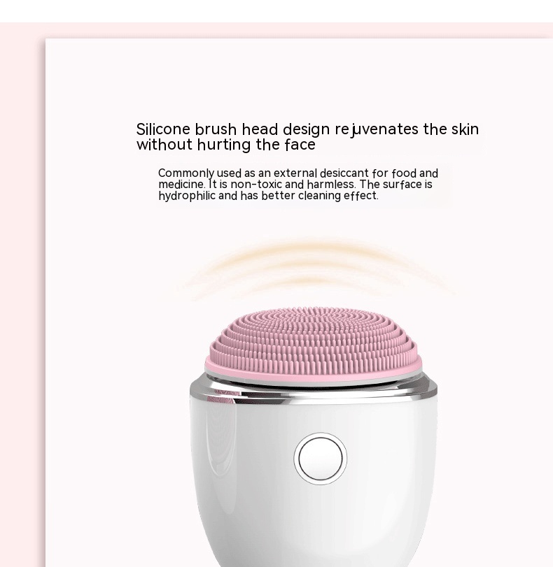 Sound Wave Household Rechargeable Facial Cleansing Instrument