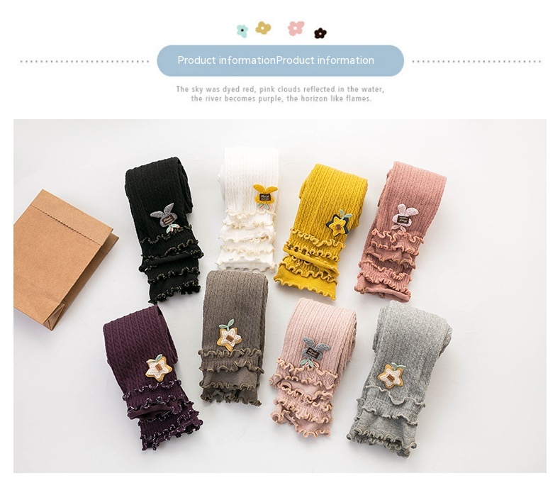 Girls' Leggings Spring And Autumn Outer Wear Coaster - Image 10