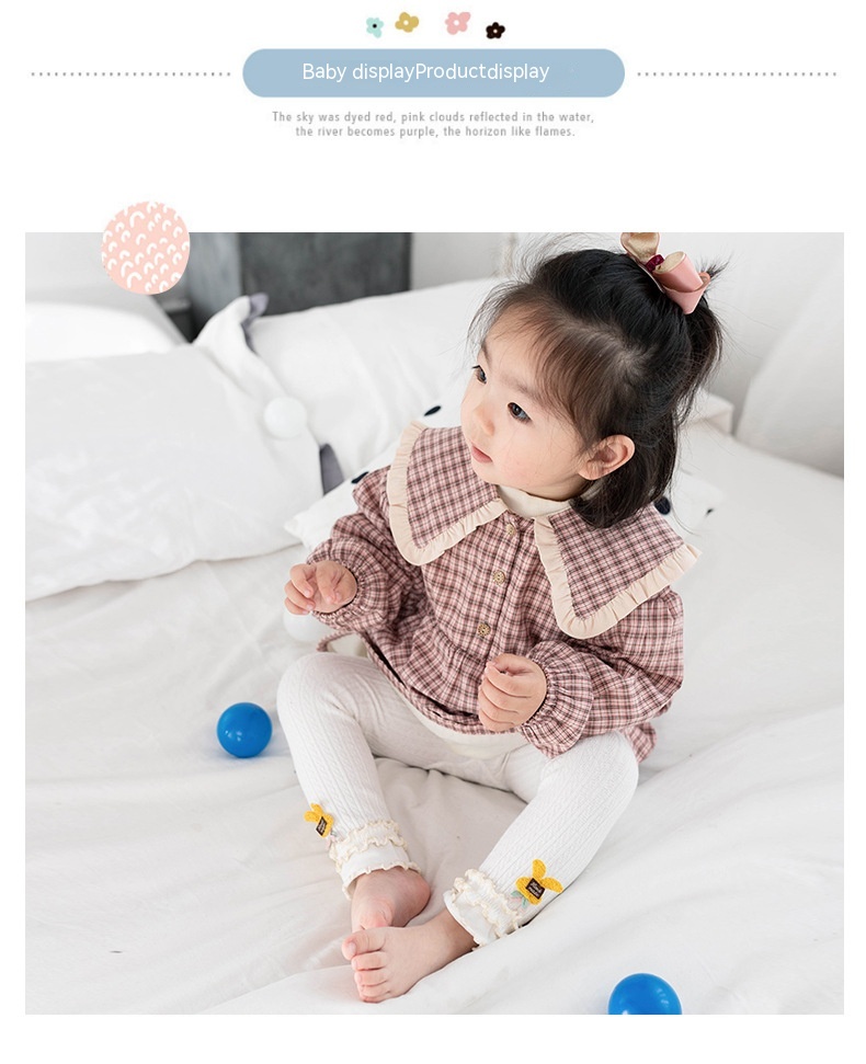 Girls' Leggings Spring And Autumn Outer Wear Coaster - Image 17
