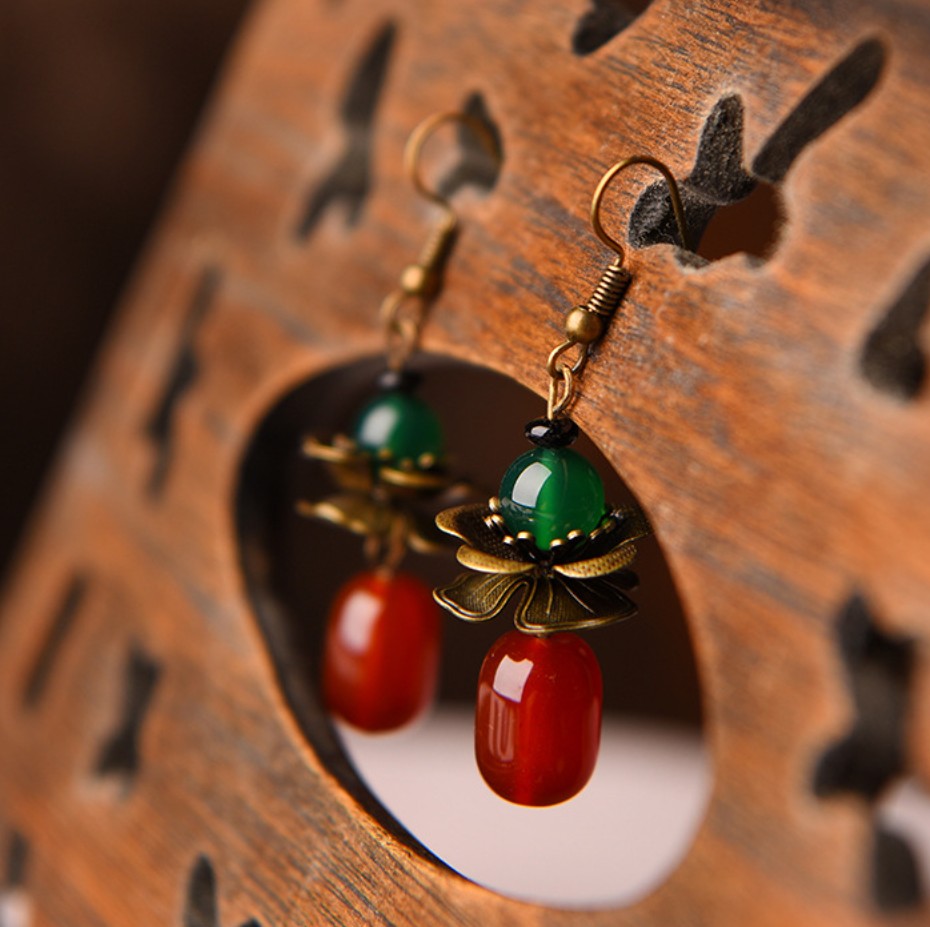 Ethnic Style Fashion Retro Graceful Earrings