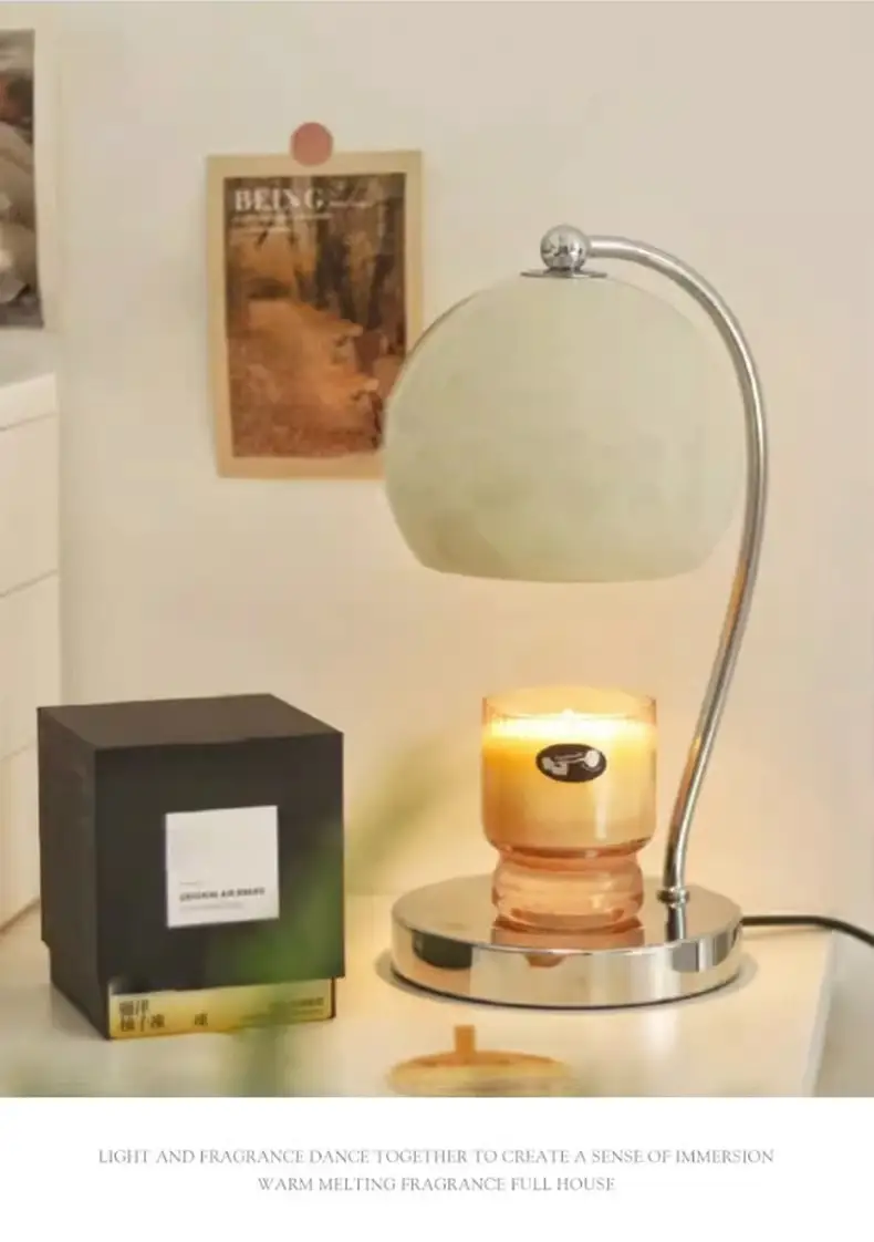 Dopamine Fragrance Lamp Wax Melting Lamp Bedroom Bedside Lamp Advanced Sense Ambience Light Gift Decoration Night Light