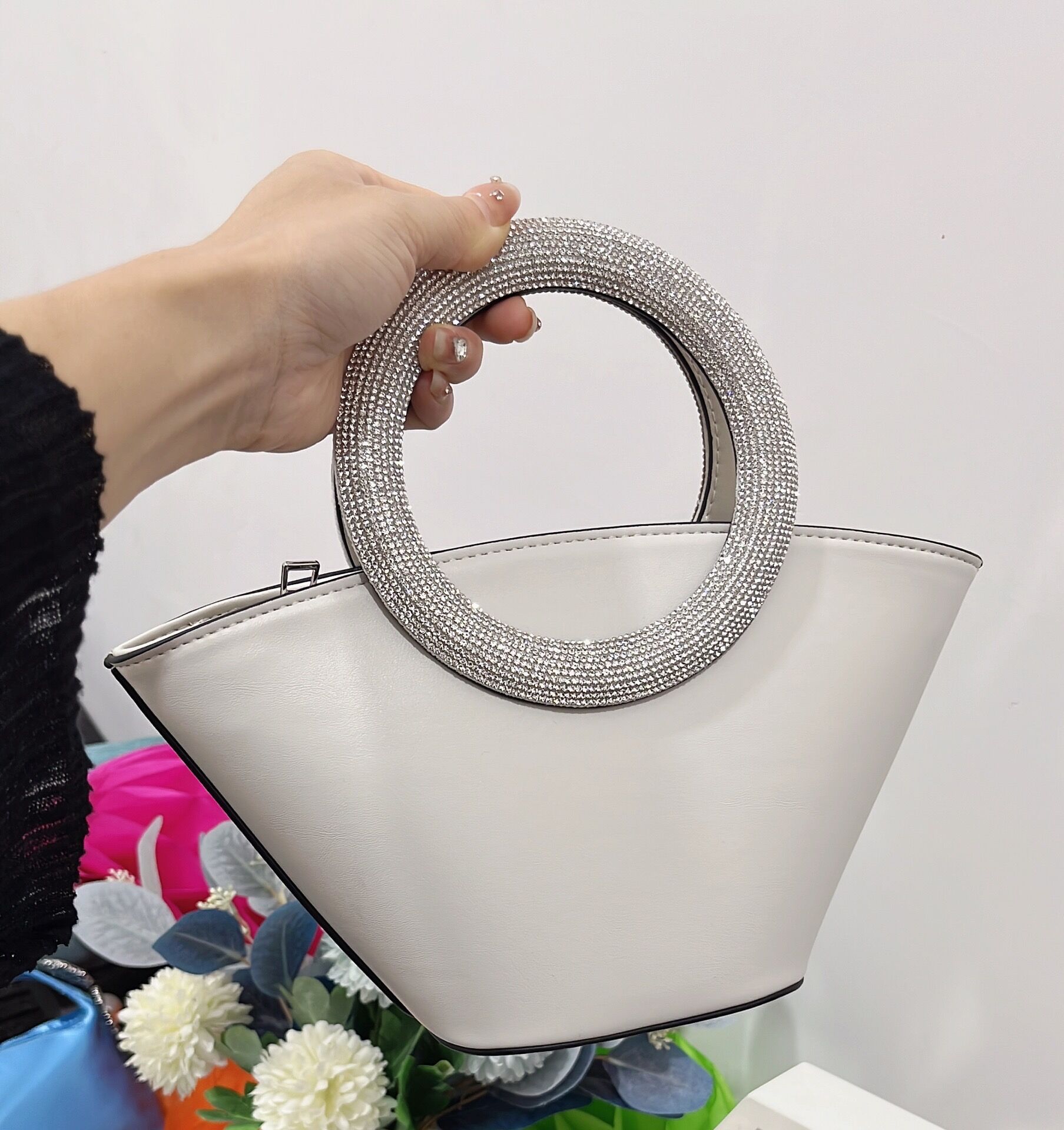 Diamond Round Handle Portable Basket Pack — foto 28