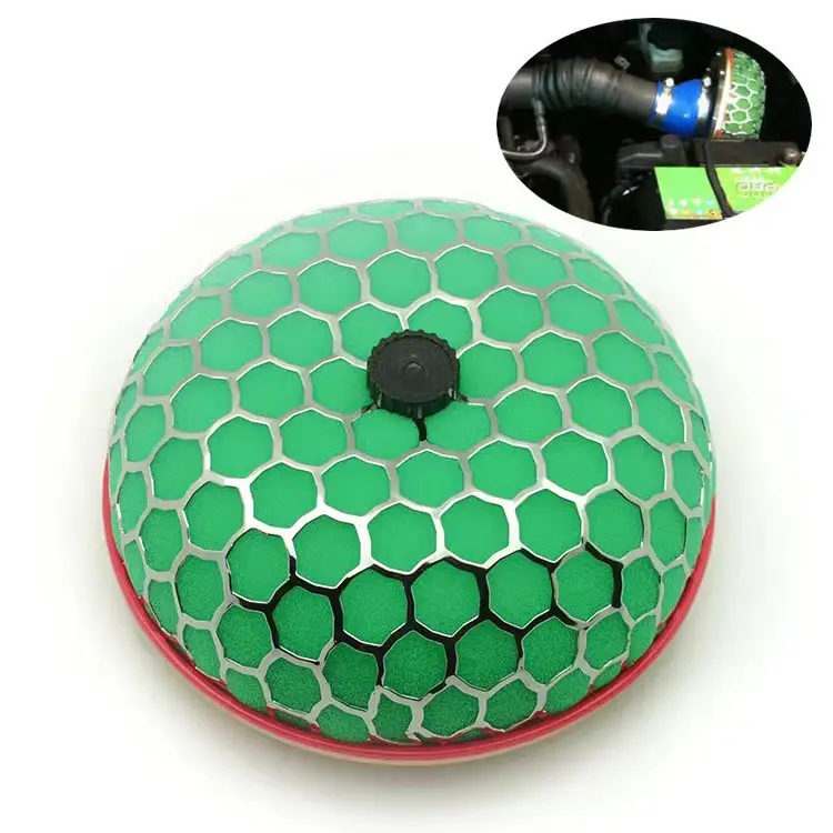 Car Modification High-flow Intake Mushroom Replaceable Washable Filter Sponge Of Various Colors
