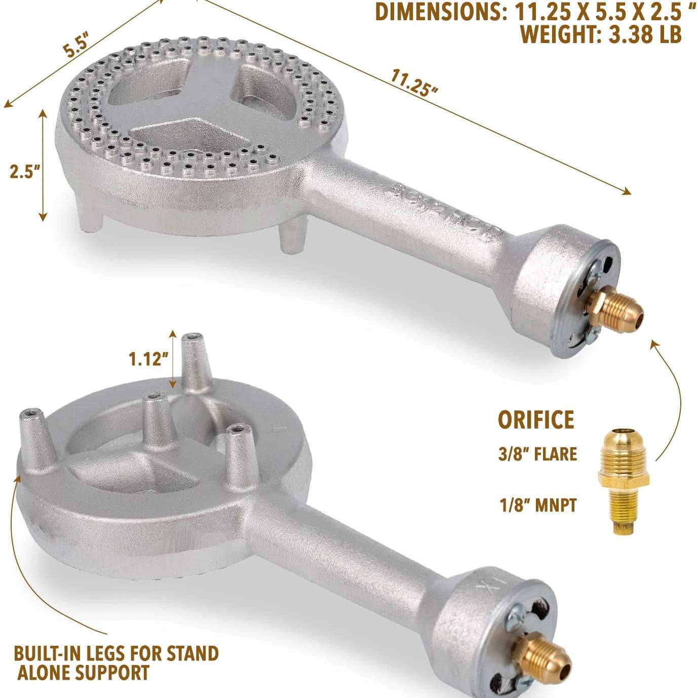 Title 2, High Pressure Cast Iron Gas Stove End Accessories