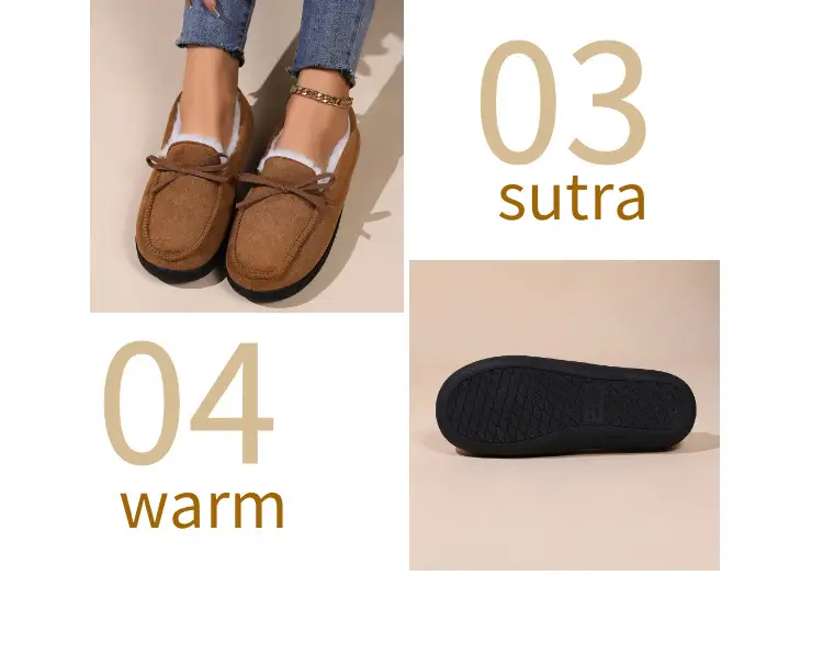 Home Cotton Shoes Autumn And Winter Warm Leisure Gommino