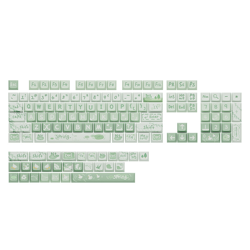 PBT Material XDA Height Ball Cap Sublimation Key Cap