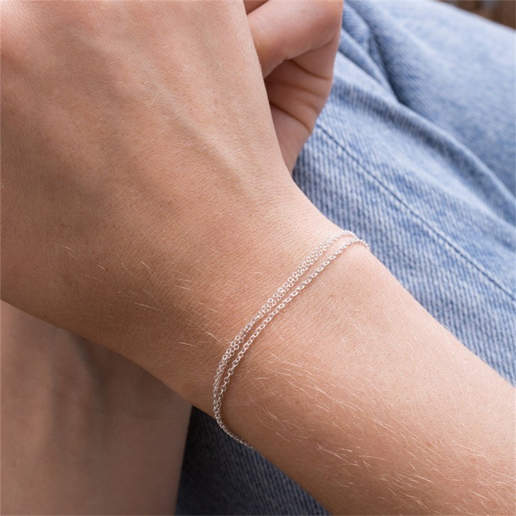 Women's Multi-layer Stainless Steel Simple Bracelet