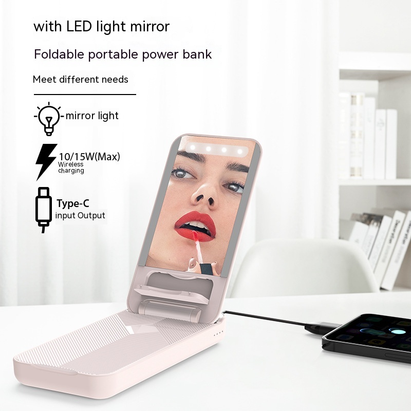 Foldable Wireless Charger 10000 MA Power Bank 22