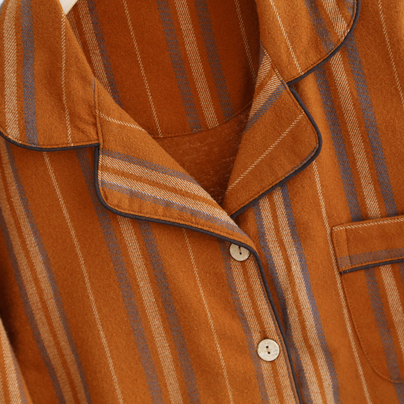 Flannel Leisure Wear Brushed Long Sleeve Trousers