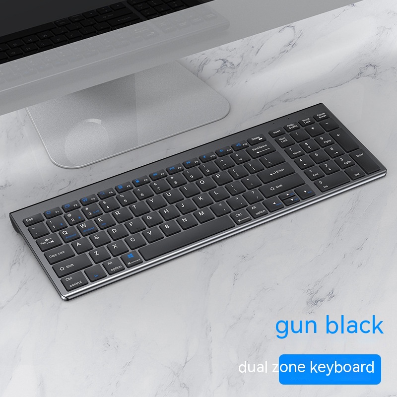 Bluetooth Dual-mode Laptop Keyboard Mouse Suit Rechargeable Mute Office