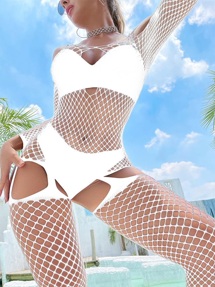 Title 8, Sexy Underwear One-piece Fishnet Clothes Uniform