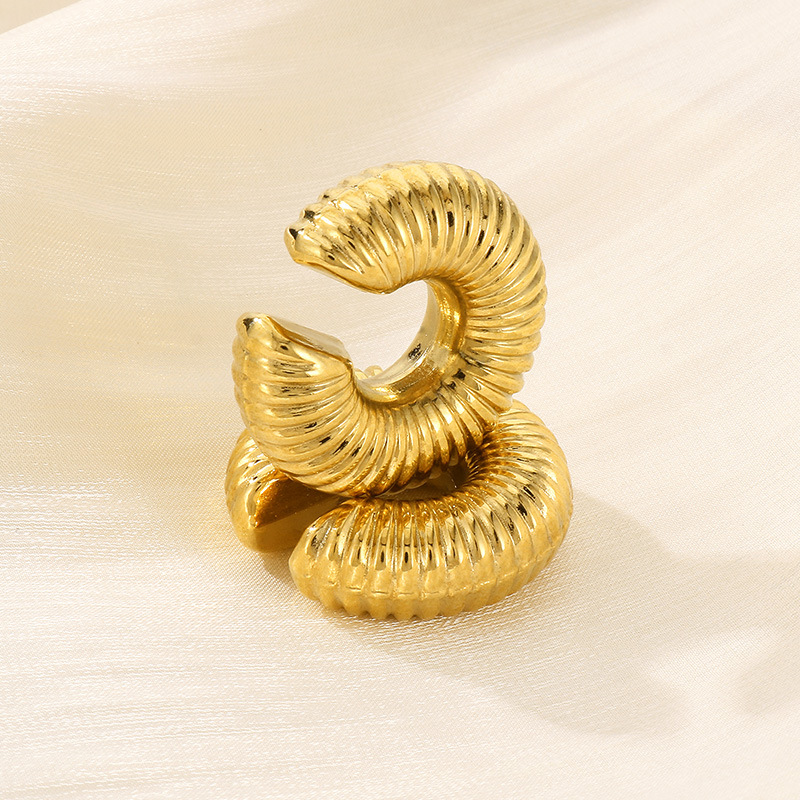 French Style Popular Donut Ear Clip - Image 8