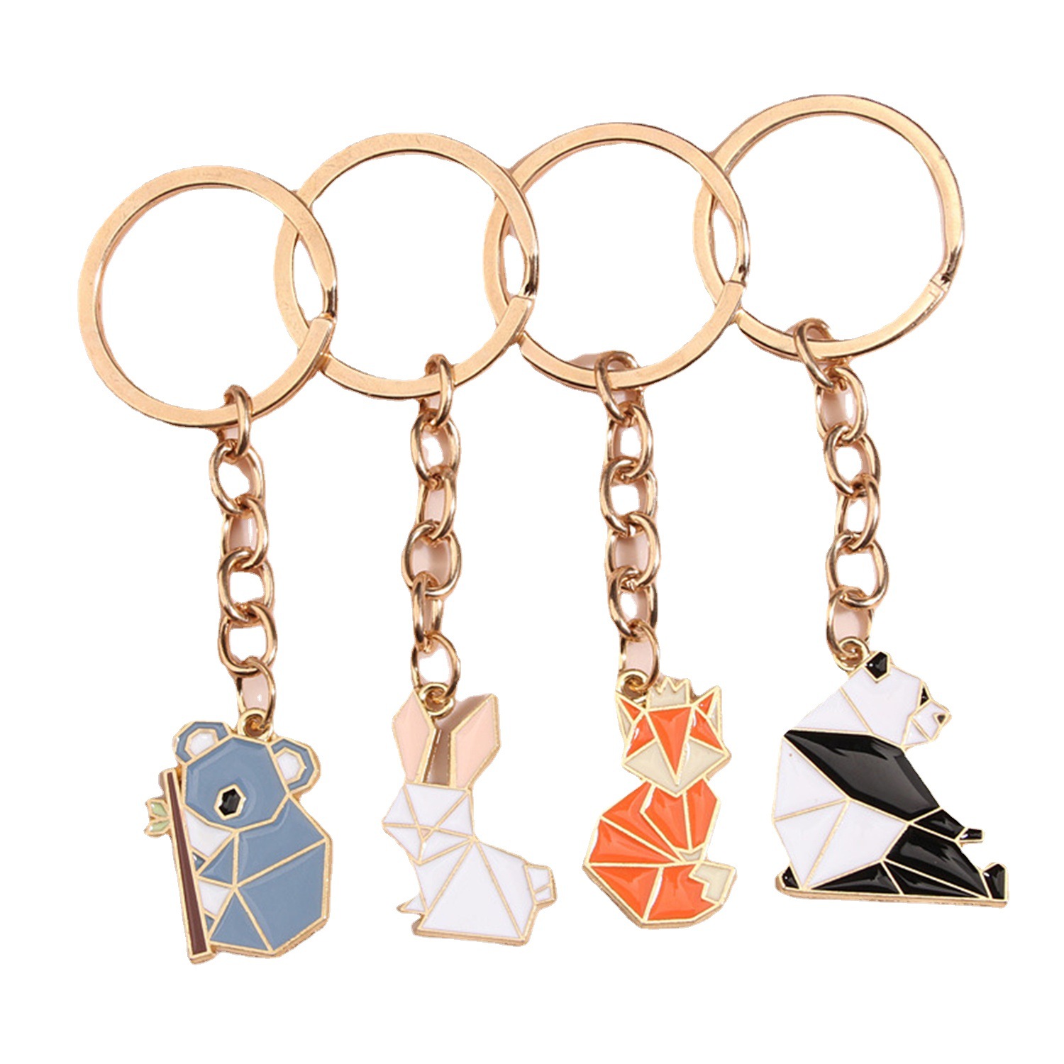 Animal Panda Fox And Bunny Koala Key Ring Chain Accessories - Image 6
