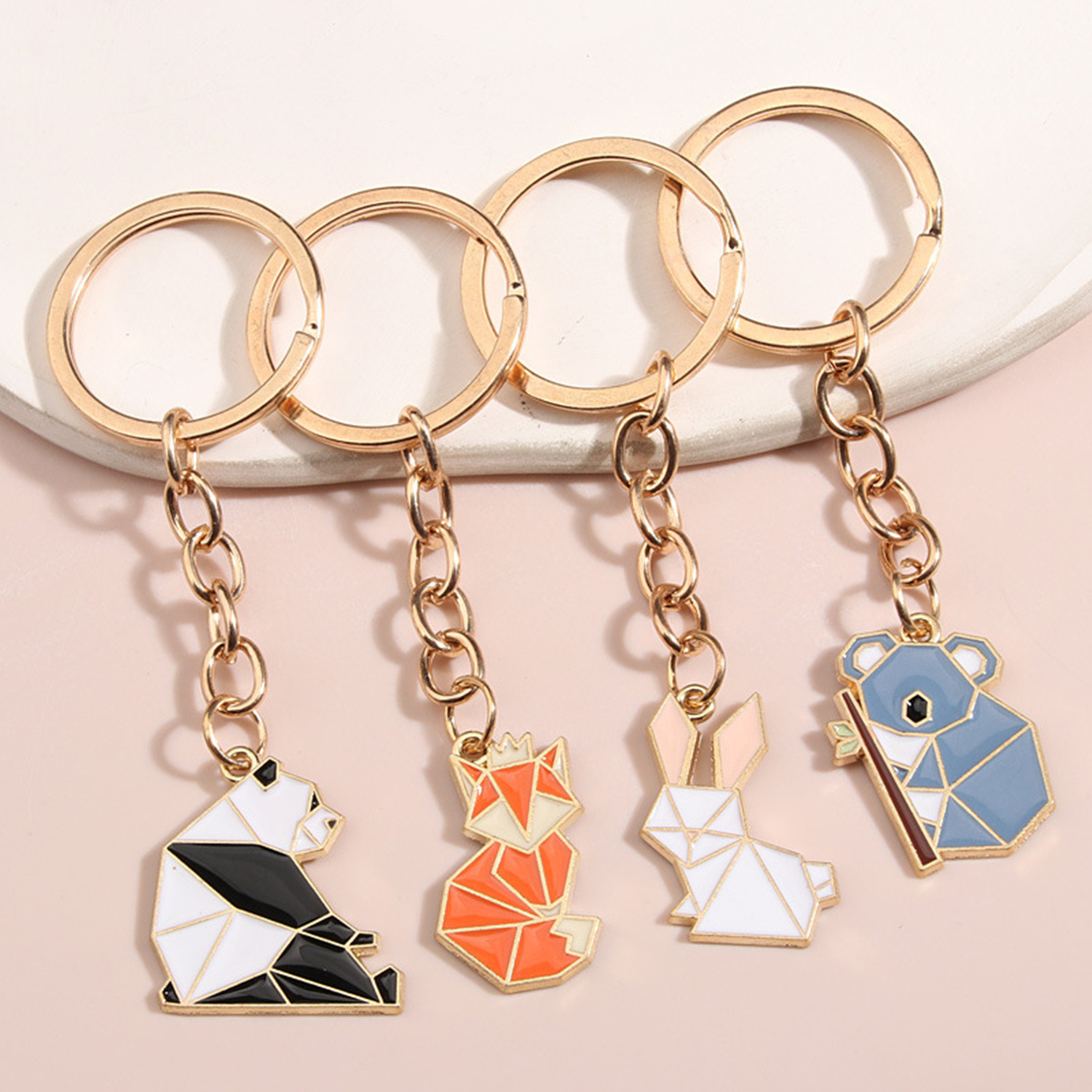 Animal Panda Fox And Bunny Koala Key Ring Chain Accessories - Image 4