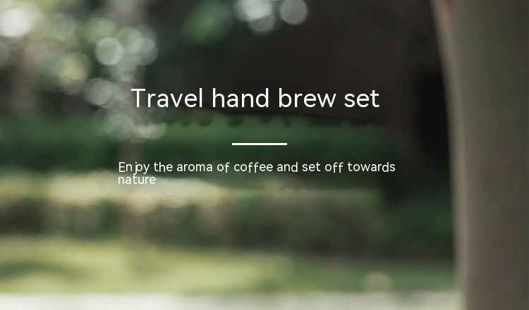 Title 1, Hand Made Coffee Maker Suit Portable Outdoor Ha...