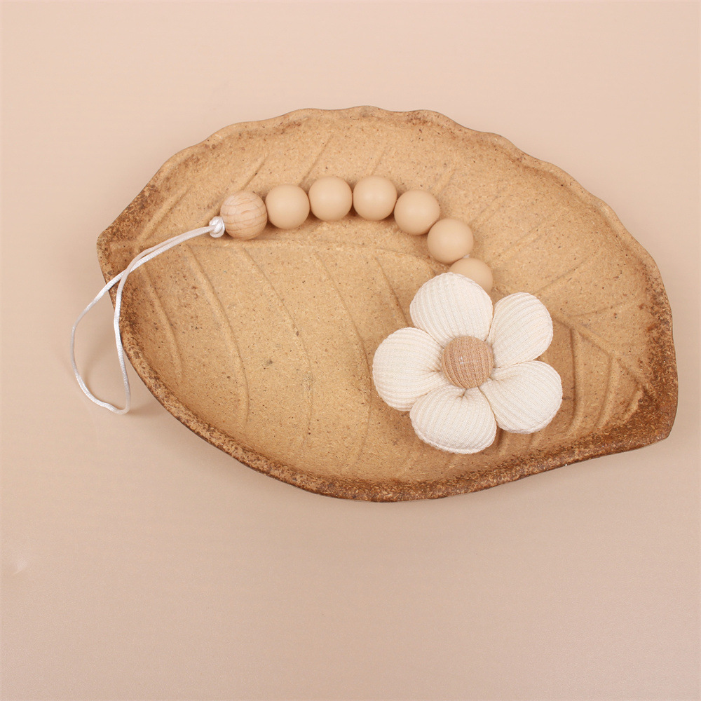 Anti-drop Baby Silicone Beads Pacifier Clip - Image 12