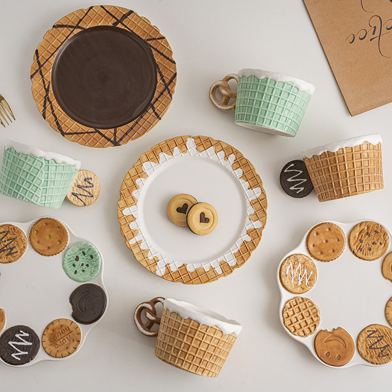 Title 1, Creative Biscuits Series Ceramic Tableware Hous...