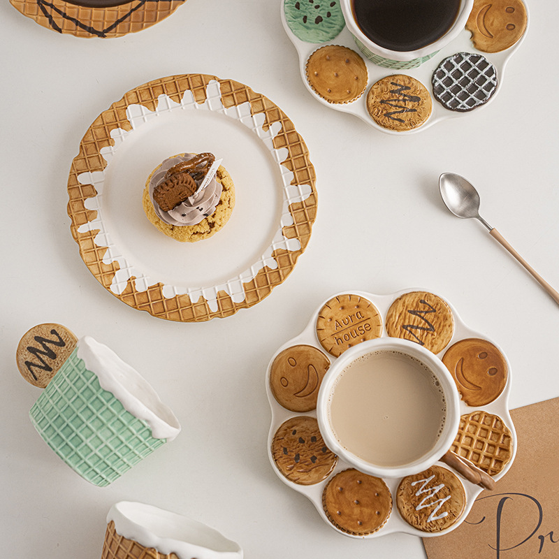 Title 3, Creative Biscuits Series Ceramic Tableware Hous...