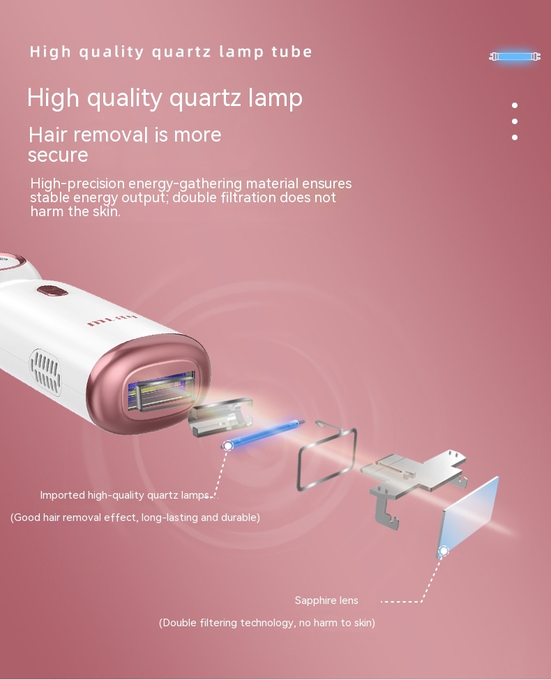 Sapphire Whole Body Hair Removal And Skin Rejuvenation Intense Pulsed Light Treatment Instrument Women's Beauty Instrument — foto 14