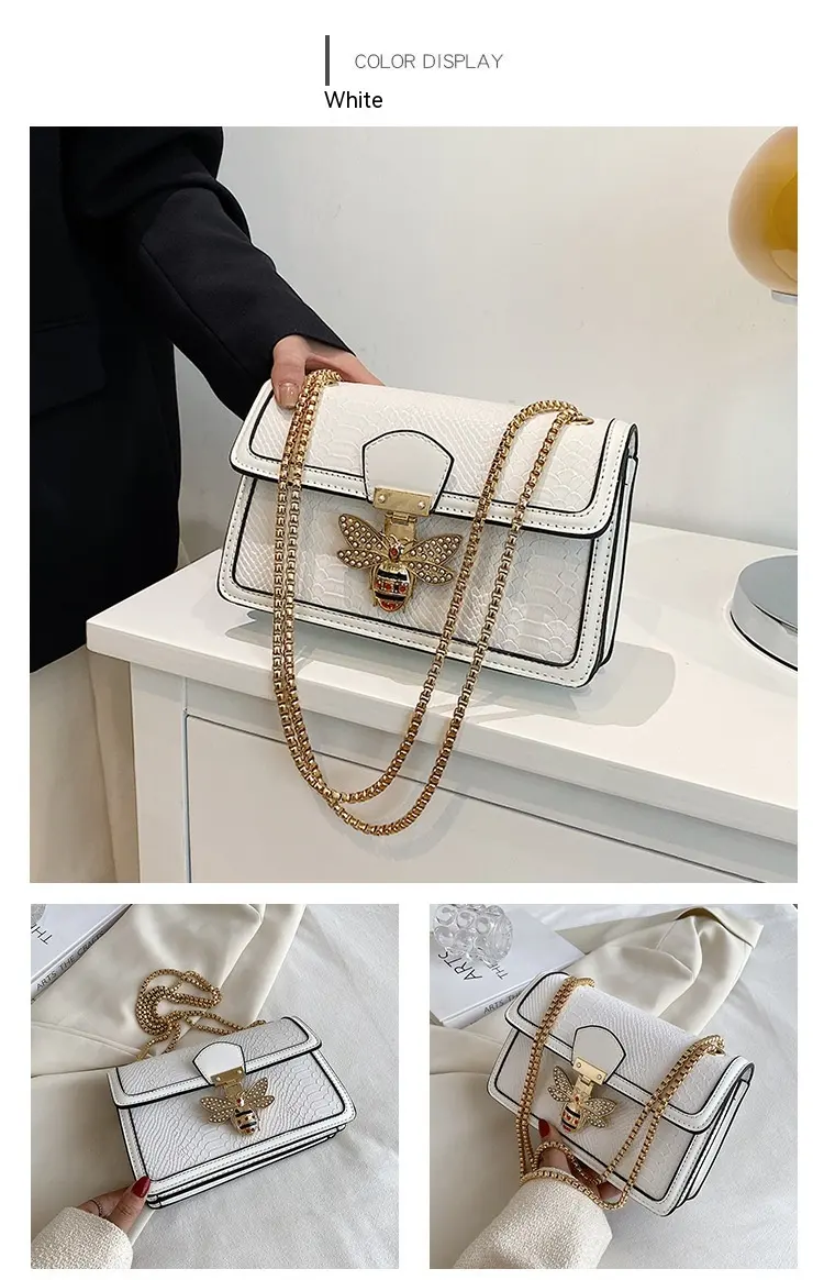 Fashionable Stylish Chain Shoulder Trendy Retro Messenger