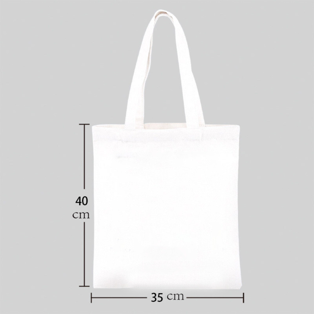 Title 4, Printed Canvas Handbag Shopping Bag