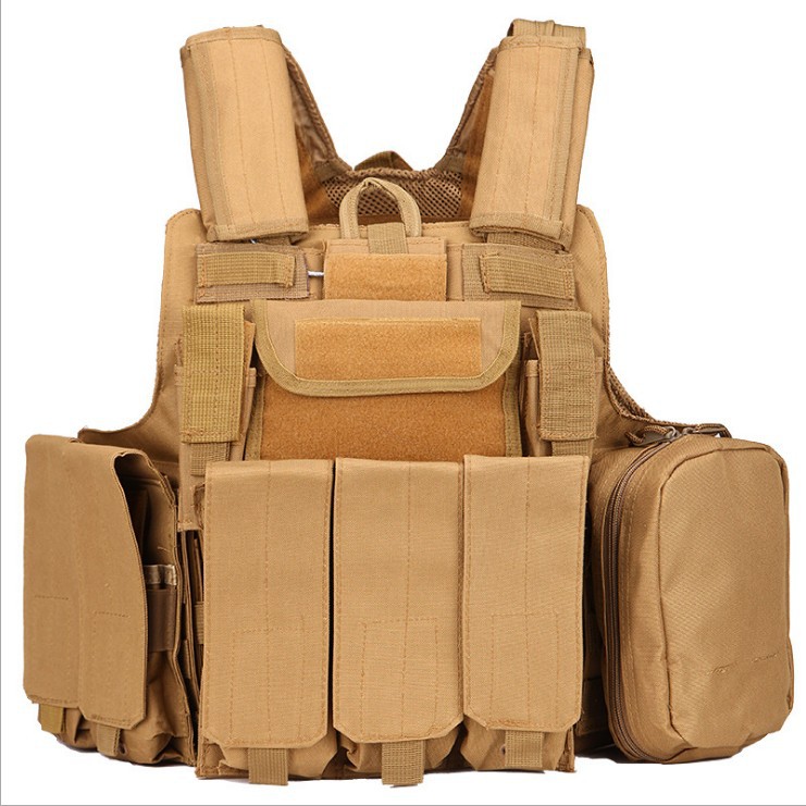 Title 5, Outdoor Training Camouflage Tactics Vest Protec...