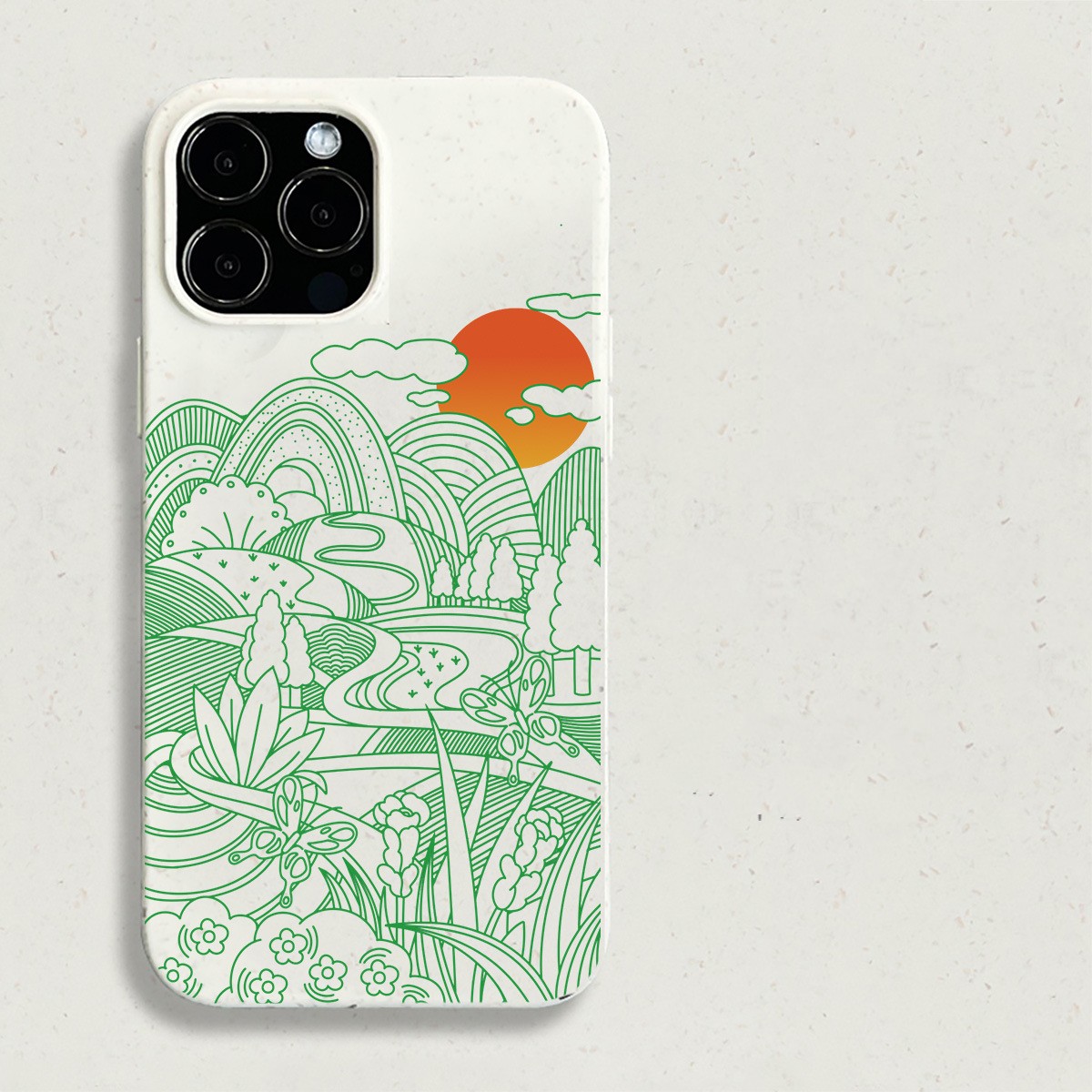 Phone Case Environmentally Friendly Wheat Straw I Degradable - Image 10