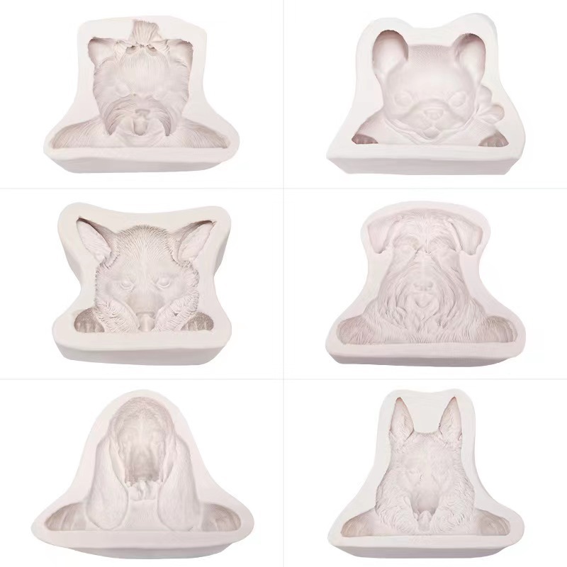 Title 1, Molde de silicone fondant Corgi para assar DIY,...