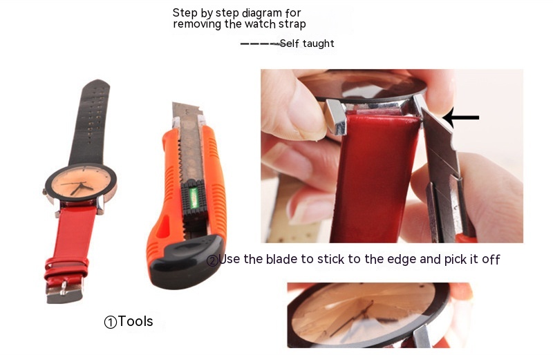 Three Eyes And Six Needles Decorative Clock Water Ghost Table