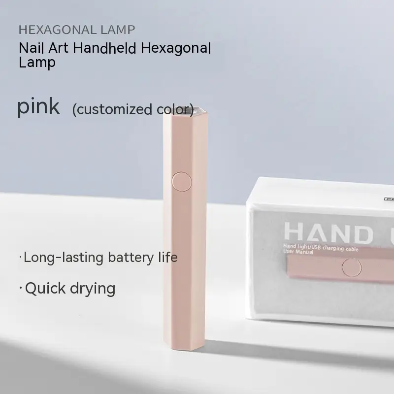 Small Portable Electric Storage Design Mini Nail Tip Heating Handheld Lamp
