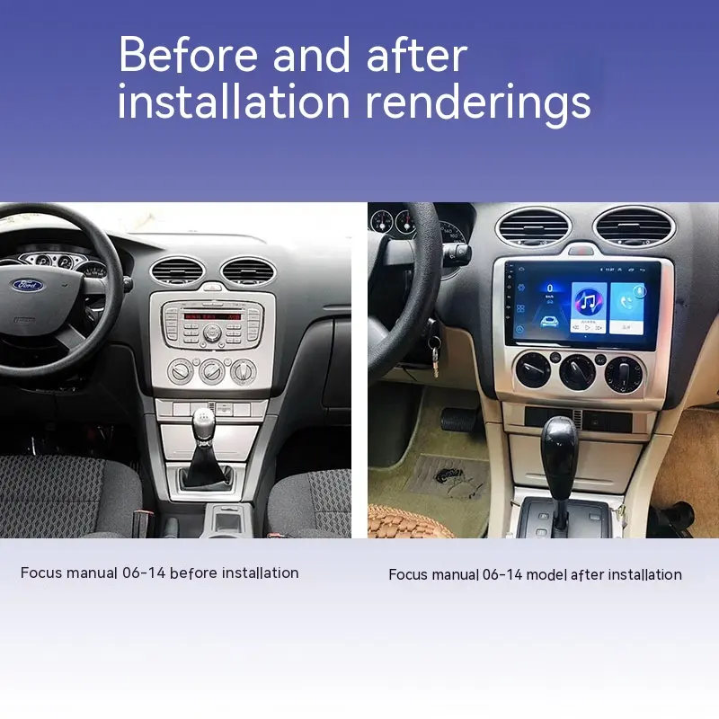 Manual Air Conditioner Android Smart Center Console