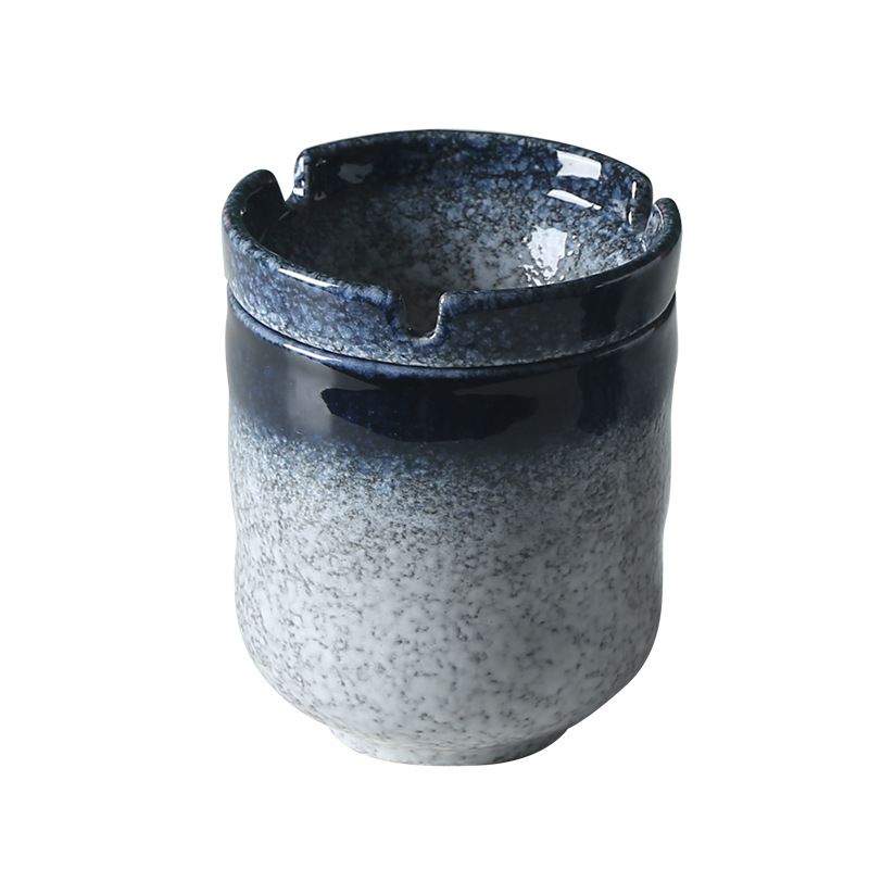 Retro Chinese Windproof Kiln Baked Ashtray - Image 4