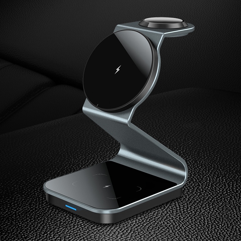 Title 1, Desktop Vertical Three-in-one Wireless Charger