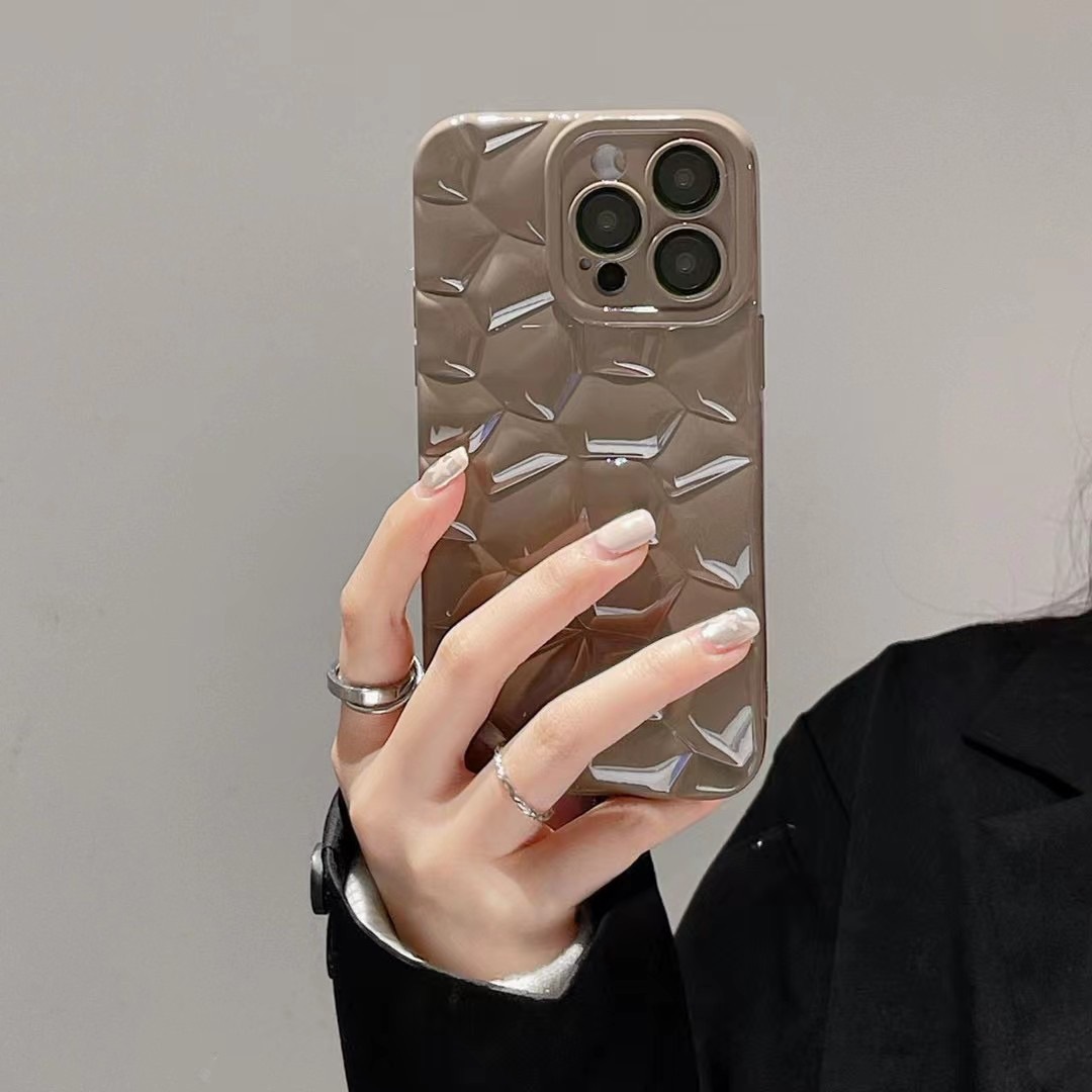 Pebble Comes With Lens Protector Protection Mobile Phone Shell