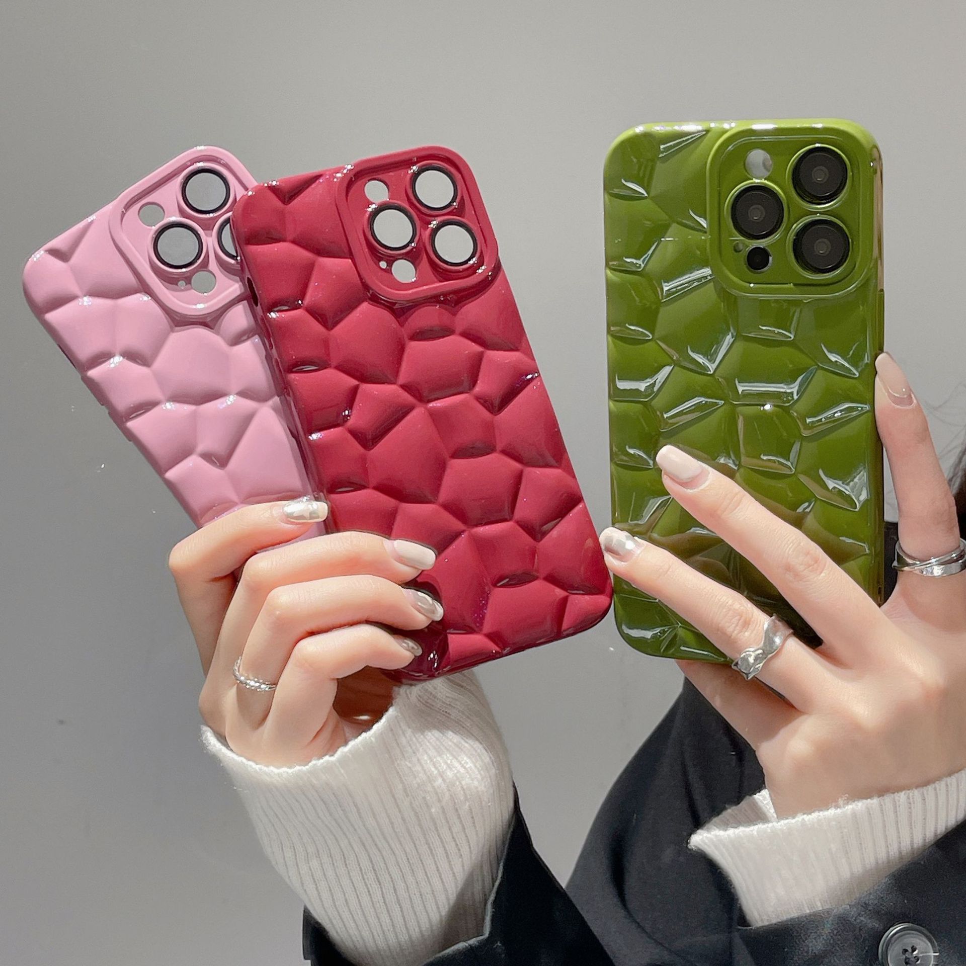 Pebble Comes With Lens Protector Protection Mobile Phone Shell - Image 21