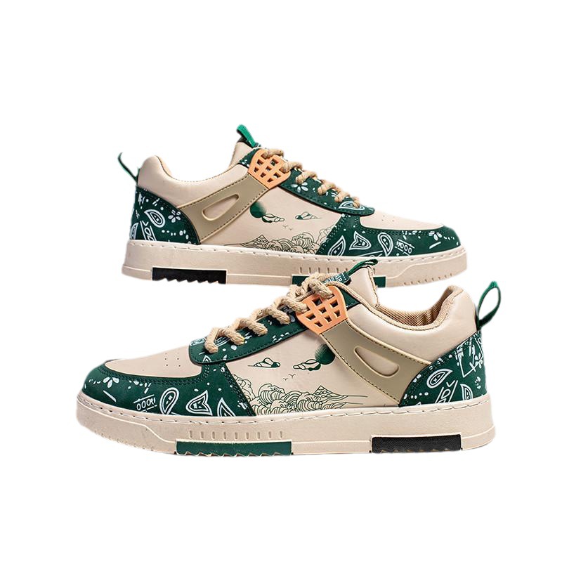 Low-top Casual Shoes All-match White Shoes Lightweight Men’s Fashion Shoes