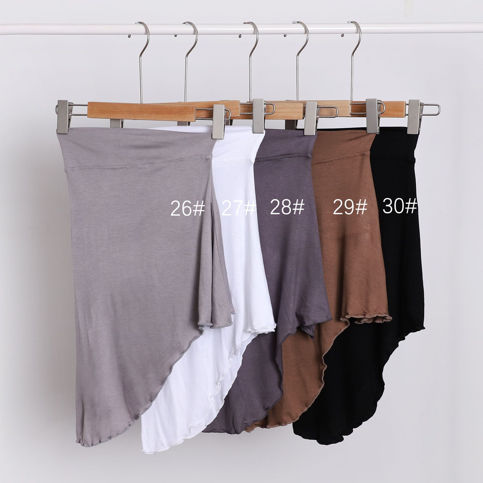 Title 3, Soft Breathable Pure Color Mercerized Cotton He...