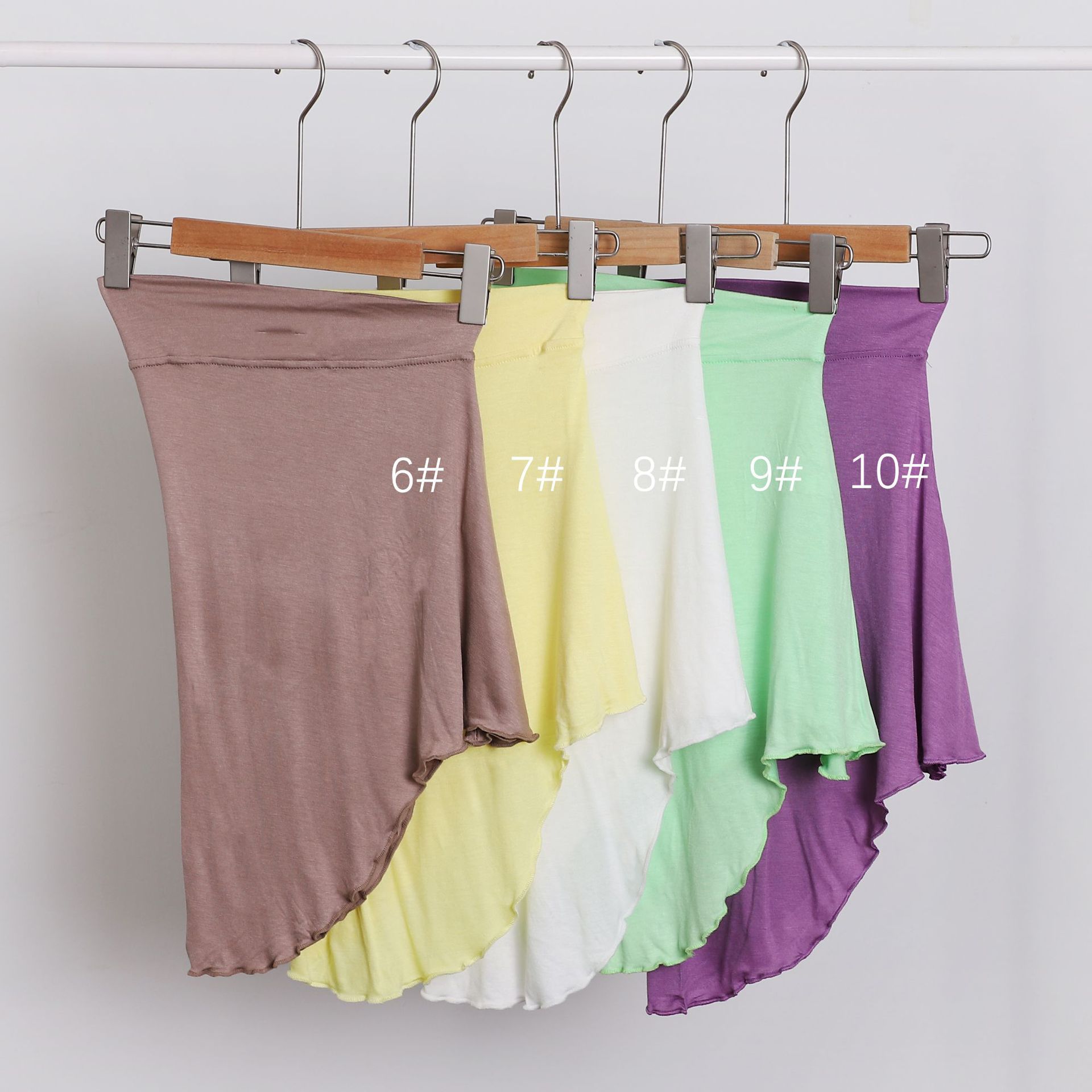 Title 4, Soft Breathable Pure Color Mercerized Cotton He...