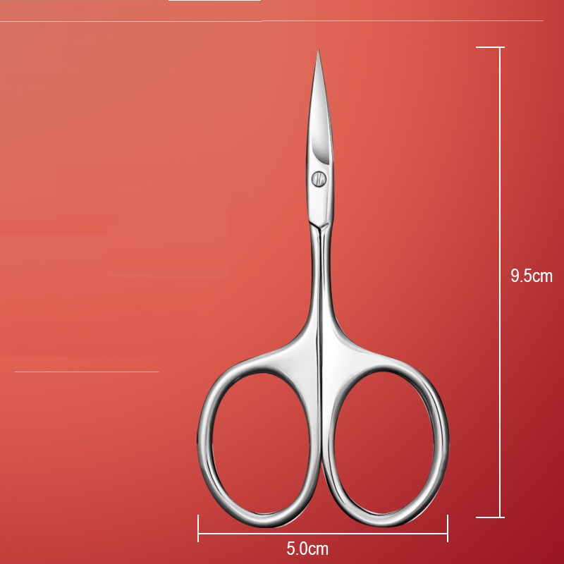 Title 6, Makeup Beauty Prob-pointed Scissors Eyebrow Sci...